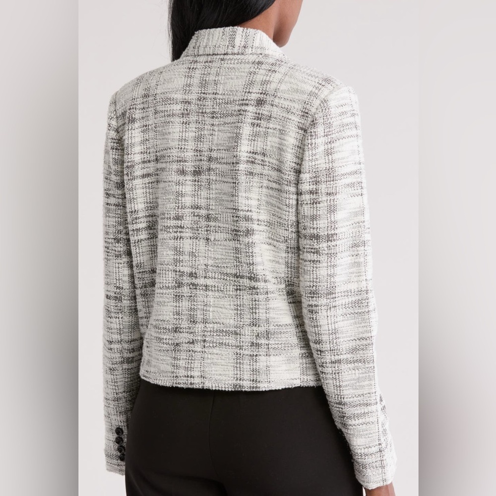 ๐HP๐Amanda & Chelsea Double Breasted Cropped Jacket. Ladies Large. - Picture 2 of 14